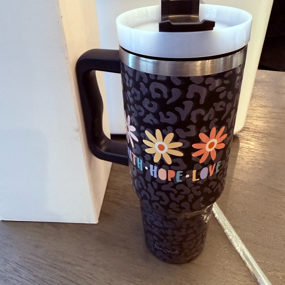 Faith Hope Love Travel Mug
